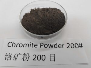 200 Mesh Glasbehälterbeschichtungen Chromfarbstoffe Chromitpulver 75 Mikrometer  -1-